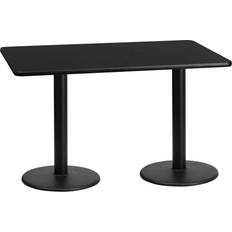 Dining Tables Flash Furniture XU-BLKTB-3060-TR18-GG Dining Table