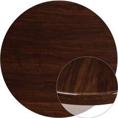 Round high top table Flash Furniture Glenbrook 48'' Round Resin Top Drop-Lip Dining Table