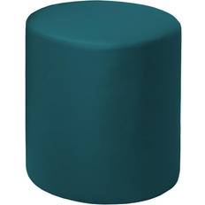 Turquoise Stools Regency Logan Pouffe