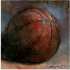 Interior Details Trademark Fine Art Groat Ii 'Basketball' Wall Decor