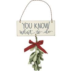 Primitives by Kathy Birds Nest gifts Antiques You Know What Christmas Tree Ornament