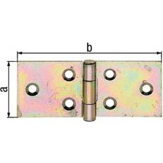Alberts Tafelband Hoogte 121 mm B open 35 mm 10 pcs