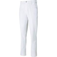 Puma Men's Jackpot 5 Pocket Golf Pants - White