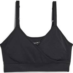 Nylon Maternity & Nursing Ingrid+Isabel Cooling Crossover Nursing Bra Black