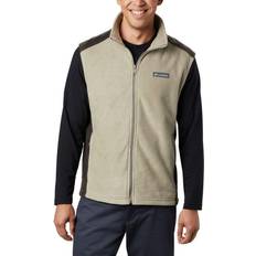 Beige - Men Vests Columbia Men’s Steens Mountain Fleece Vest - Tusk/Buffalo