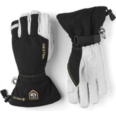 Men - Polyamide Gloves Hestra Army Leather Gore-Tex Golves - Black