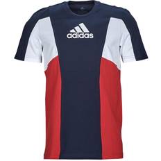 Corduroy T-shirts adidas Sportswear Essentials Colourblock T-shirt - Navy