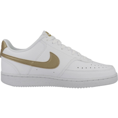 NIKE Court Vision Low Next Nature W - White/Metallic Gold