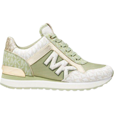 Michael Kors Green Shoes Michael Kors Maddy Two-Tone Logo W - Lt Sage Mlti