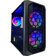 Apevia PRODIGY-BK Micro-ATX Gaming-Gehäuse Top