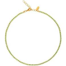 Caroline Svedbom Siri halsband peridot