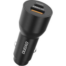 Dudao Batterier & Opladere Dudao TGR1 Biloplader USB-A USB-C