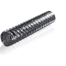 Tuyaux PEM Flexible Aluminium FEPRE 87541 Ø 11 cm 2,5 m Argenté