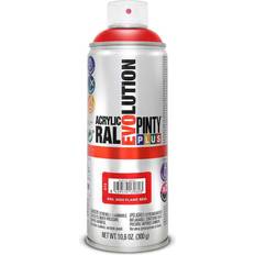 Pintura Spray PintyPlus Evolution RAL 3000 Rojo Vivo 520 cc Rojo 0.4L