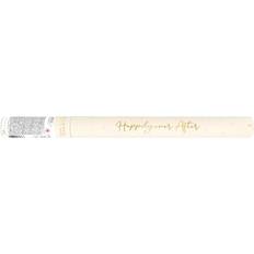 Hvid Konfettikanoner PartyDeco Konfettikanon Happily Ever After Guld/Hvid