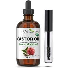 PETA Eyelash Serums Castor oil 2oz organic, extra strength, serum for eyelashes, eyebrows, hair