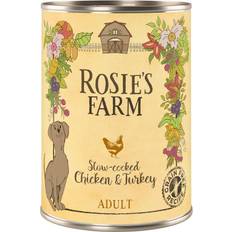 Rosie's Farm Saver Pack 24 x 400g Adult Chicken & Turkey