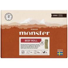 Monster hundgodis Monster Hundgodis Rawhide Beef Roll Box Medium