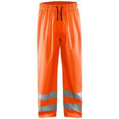 EN ISO 20471 Pantalons de travail Blåkläder Pantalon De Pluie Haute Visibilité - Orange Fluo