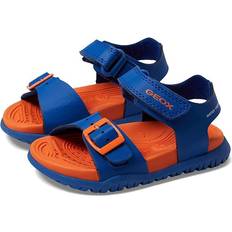 Geox FOMMIEX Boy Sandal, ROYAL/ORANGE