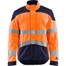 Arbejdstøj & Udstyr Blåkläder Multinorm arbejdsjakke, Hi-vis Orange/Marine