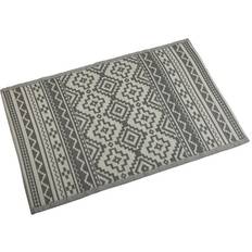 Versa tile Grey Polypropylene Area Rug 120 x 180 cm Grey