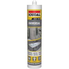 Bon_marché Mastics Soudal E3/96413 Silicone Universelle Noire 280 ML 115926