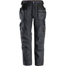 Snickers Workwear Pantalon de travail en Canvas extensible AllroundWork noir, taille 46, longueur