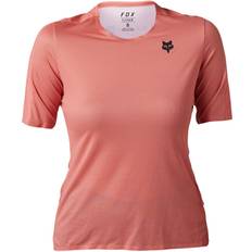 Fox Dam T-shirts Fox Flexair Ascent SS T-shirt Dam pink 2023 DH & FR-tröjor