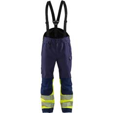 Blåkläder skalbukser, Marine/Hi-Vis gul