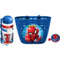 Disney Accessoires pour Ensembles de Jeu Disney SPIDER-MAN Set Corbeille Bidon Sonnette