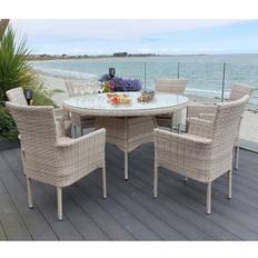 Mercer Alicante 6-Seater Stacking Outdoor Lounge Set