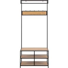 Nordform Seaford Black Oak Clothes Rack