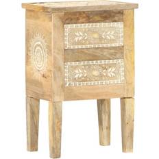 vidaXL Nachtkastje Handgeschilderd 40 x 30 x 60 cm Massief Mangohout