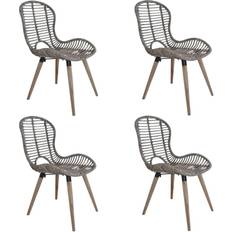 vidaXL 4x Kitchen Chair 2pcs