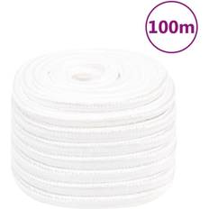 Båtblock på rea vidaXL Boat Rope Full White 20 mm 100 m Polypropylene