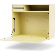 Gul Skrivebord Montana Furniture STUDIO væghængt Skrivebord