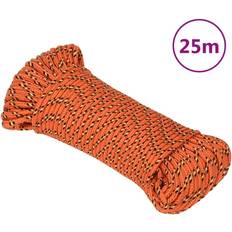 Blocchi Barca vidaXL Boat Rope Orange 5 mm 25 m Polypropylene