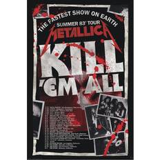 Metallica Of Puppets multicolour Poster