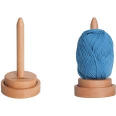 Porte-pelotes Spinning yarn holder, wooden