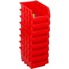 Rot Staukästen Kinzo Set 8 Mini Gavetas Apilables 12 x 10 cm Polipropileno Caja de almacenamiento