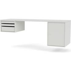 Rød Skrivebord Montana Furniture WORKSHOP Rosehip Skrivebord