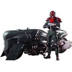 Final Fantasy VII Remake Play Arts Kai Actionfigur & Vehicle Shinra Elite Security Officer & Bike