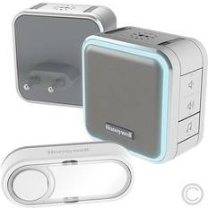 Honeywell Dørklokker Honeywell Funk-Gong Steckdosen Set 150m 6 Töne