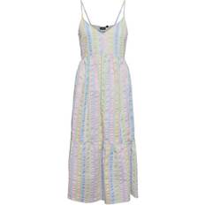 Pieces Kaitlyn Mid Dress - Pink Lady
