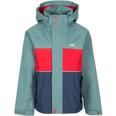 Girls - Green Jackets Trespass Ocean Waterproof Jacket