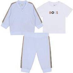 HUGO BOSS Survêtements HUGO BOSS Baby Pale Blue Tracksuit Set