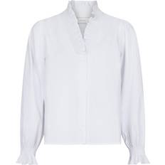 Neo Noir Blusar Neo Noir Brielle Solid Shirt - White