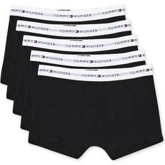 Tommy Hilfiger Unterwäsche Tommy Hilfiger Essential Repeat Logo Trunks 5-pack - Black