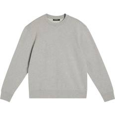 J.Lindeberg Chip Crew Neck Sweatshirt - Light Grey Melange